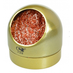 HS0301 Welding Soldering Solder Iron Tip Cleaner Gold Cleaning Wire with Stand