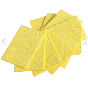HS0302 Welding Soldering Iron Tip Replacement Sponge Cleaning Pads 51mm x 36mm x 1.1mm