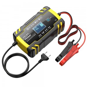 HS2326 12V 8A ---24V 4A Automatic Smart Battery Charger, 3-stage smart Battery Charger, Car Battery Charger for GEL WET AGM Battery