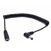 HS8061 DC Plug Extension Spring Power Cable Male to Female DC5.5*2.1mm