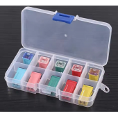 HS8076 10pcs Jcase Car Fuse Assortment Kit
