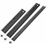HS8158 Aluminum Alloy Protective Ruler Anti-cut 