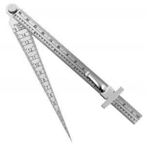 HS8159 Wedge Taper Ruler Stainless Steel 0-150mm HS8159 Wedge Taper Ruler Stainless Steel 0-150mm