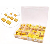 HS8163 14kinds 135pcs 275V 102-105 1nF-1uF X2 Safety Capacitor Kit