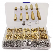 HS8165 910Pcs/Box M3 Hex Standoff Screw Nut Washer Assortment Kit