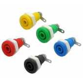 HS8180 10pcs 4mm Safety Banana Female socket with screw