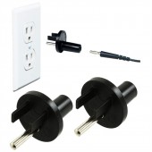 HS8188 Banana Plug to 3-Pin Ground Adapter