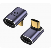 HS8192 Type-C 90 Degree Adapter 40Gbps