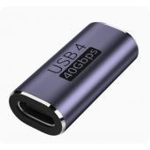 HS8195 Type-C Female to Female Adapter 40Gbps