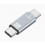 HS8198 Type-C Male to Male Adapter 40Gbps