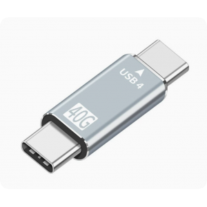 HS8198 Type-C Male to Male Adapter 40Gbps