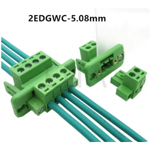 HS3339 2EDG Pitch 5.08mm 2P/3P/4P/5P/6P/8P/9P/10P/12P/16P/18P/22P Terminal Block Connector