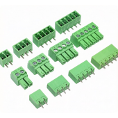 HS8208 2EDG 5.08mm PCB Screw Terminal Block 2P-24P Male+Female