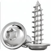 HS8215 Stainless Steel Pan Head Cross Recessed Flat Tail Self Tapping Screws M2.6x5mm 1000pcs