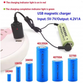 HS8219 Magnetic Lithium Battery Charger