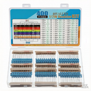 HS8226 40x10pcs 400PCS 1/2W 1% Resistor Pack 1R-1M HS8226 40x10pcs 400PCS 1/2W 1% Resistor Pack 1R-1M