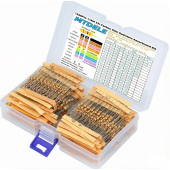HS8228 1220PCS 1/4W 5% Carbon Film Resistor Pack