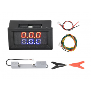 HS8232 DC4-12V VR452 0.56 Inch Dual Digital Display Battery Voltmeter Resistor Tester HS8232 DC4-12V VR452 0.56 Inch Dual Digital Display Battery Voltmeter Resistor Tester