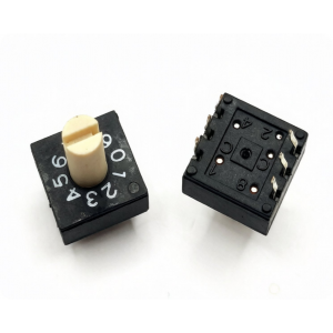 HS8238 8421 Rotary Encoder Code switch  with Knob  0-9 10 position