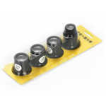 HS8278 4pcs set 5X 10X 15X 20X Eyeglass Magnifier HS8278 4pcs set 5X 10X 15X 20X Eyeglass Magnifier