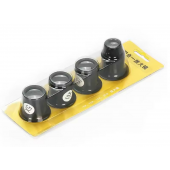 HS8278 4pcs set 5X 10X 15X 20X Eyeglass Magnifier
