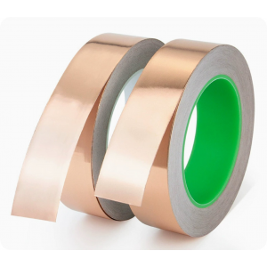 HS5744 Dual-sided Conductive Copper Foil Tape Thickness 0.1mm X Length 50M HS5744 Dual-sided Conductive Copper Foil Tape Thickness 0.1mm X Length 50M