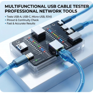 HS8355 Multifunctional USB Cable Tester HS8355 Multifunctional USB Cable Tester