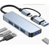 HS8370 4 in 1 usb hub