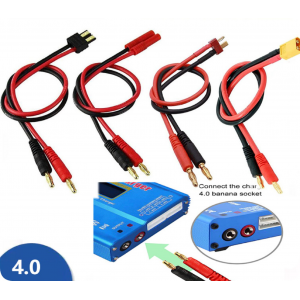 HS7132 RC Cable Male XT60/XT30/TX/TRX/EC3/EC5 to 4mm Banana Plug 14AWG 15CM HS7132 RC Cable Male XT60/XT30/TX/TRX/EC3/EC5 to 4mm Banana Plug 14AWG 15CM