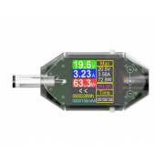 HS8406 600W DT550 Digital Power Capacity Meter Voltage Current Tester Amp Meter for Routers Laptops Monitors DC 4.5-50V