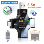 HS8407 USB Tester DC Type-C PD Digital Amper Voltage Current  Detector