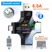 HS8407 USB Tester DC Type-C PD Digital Amper Voltage Current  Detector