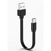 HS8449 USB to Type-C Male Flat Cable 10cm/20cm/50cm/100cm