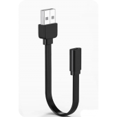 HS8452 USB to Type-C Female Flat Cable 10cm/20cm/50cm/100cm