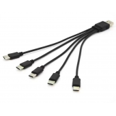 HS8484 5 Type-C in 1 USB Charging Cable