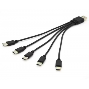 HS8484 5 Type-C in 1 USB Charging Cable HS8484 5 Type-C in 1 USB Charging Cable