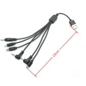 HS8486 6  in 1 USB Charging Cable