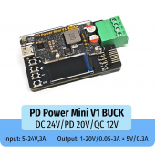 HS8515 Mini DC Power Supply Adjustable 20V 3A Switching Power