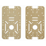 HS8553 Balance Car Plate Acrylic Chassis 2WD HS8553 Balance Car Plate Acrylic Chassis 2WD