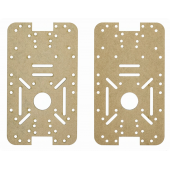 HS8553 Balance Car Plate Acrylic Chassis 2WD