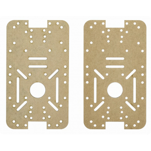 HS8553 Balance Car Plate Acrylic Chassis 2WD HS8553 Balance Car Plate Acrylic Chassis 2WD