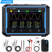 HS8583 FNIRSI 2C53P Touch Screen Digital Oscilloscope+Multimeter+Signal Generator 3IN1 Dual Channel 50MHZ Automatic Osciloscópio Tools