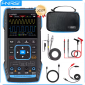 HS8584 FNIRSI 2C53T Handheld Digital Oscilloscope Multimeter  SigGen 3 in 1
