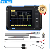 HS8590 FNIRSI DSO152 Mini Handheld Digital Oscilloscope 2-IN-1 200KHz Bandwidth 2.5MS/s Portable Electronic Repair Tool