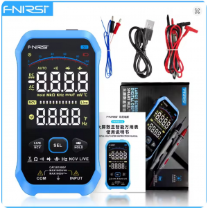 HS8596 FNIRSI S1 Smart Digital Multimeter 9999counts AC DC Voltage Resistance Capacitance Diode NCV Hz Live Wire Color Display Tester HS8596 FNIRSI S1 Smart Digital Multimeter 9999counts AC DC Voltage Resistance Capacitance Diode NCV Hz Live Wire Color Display Tester