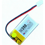 HS1540 3.7V 350mAh battery 37*20*5mm