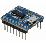 HS2101 JQ6500 16P 16Mbit Voice Sound Module USB Replace One to 5 Way MP3 Voice Standard