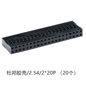 HS8637 Dupont 2.54mm 2X20P 20pcs HS8637 Dupont 2.54mm 2X20P 20pcs