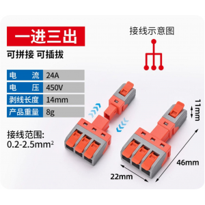 HS8667 Quick Electrical Wire Connectors 