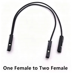 HS8675 Dupont 1 Female to 2 Female 10cm/20cm HS8675 Dupont 1 Female to 2 Female 10cm/20cm